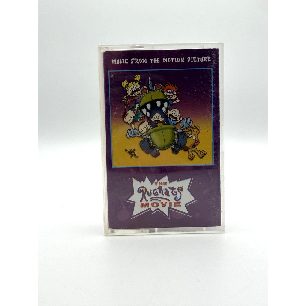 The Rugrats Movie Music Motion Picture  Soundtrack OST Cassette Tape (1998)